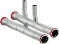 Geb. Mapress FZ T-stk 15mm - Geberit Mapress FZ T-stk t/frem-og tilbageløb d15mm d1=15mm