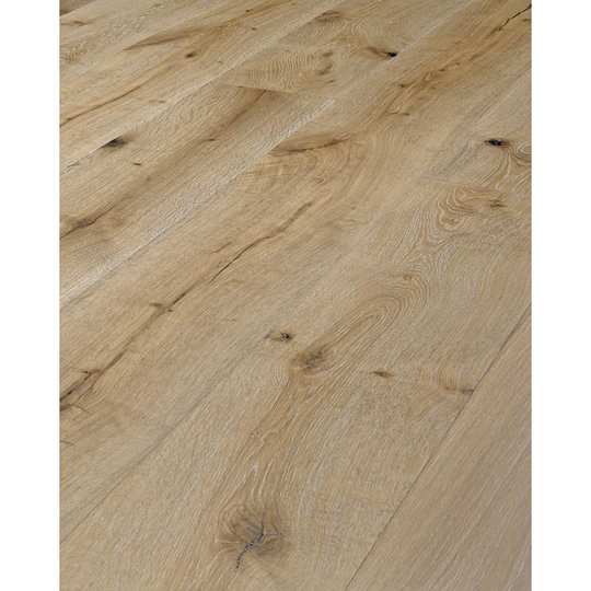Wood Line Eg Herregårdsplank Eg Børstet cream matlak, Rustik - 1090732