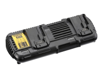 DeWALT XR - Batterioplader - 2 x batterier lader op - 4 A - for 20V MAX* Compact XR 20V MAX* Premium XR XR DCB125, DCB182, DCB184, DCB187-XJ