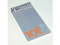Notesblok Bantex not 105x210 mm, linjeret uhullet - (10 stk.)