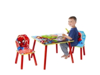 Spiderman og Marvel venner bord med stole