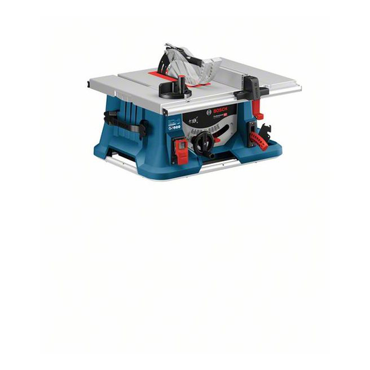 Bosch GTS 635-216 - Bordsav - 0601B42000