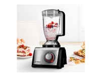 Bosch MultiTalent 8 MC812M865 - Køkkenmaskine - 1250 W - børstet rustfrit stål/sort