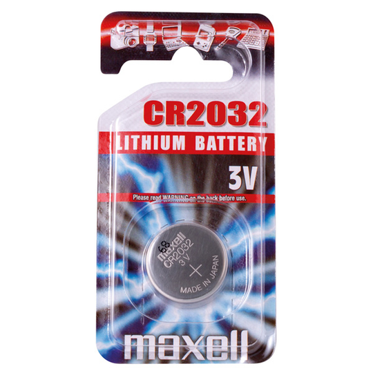 Maxell Lithium CR2032 batteri, 1 stk