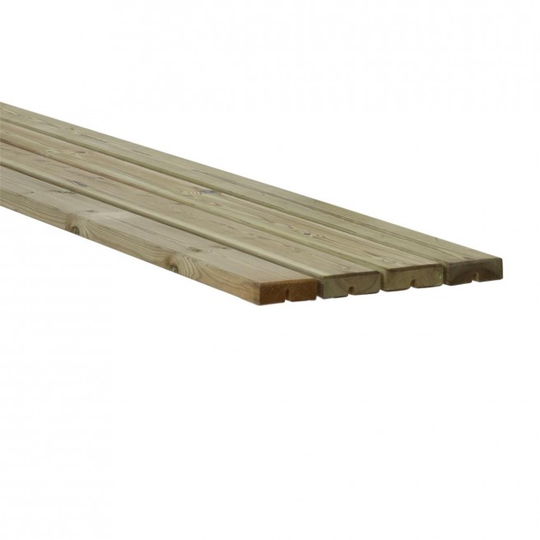 Plus 4 stk. løse møbelplanker 42x116mm x177cm trykimpræg 18543-1