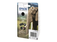 Epson 24 - 5.1 ml - sort - original - blister med RF alarm - blækpatron - for Expression Photo XP-55, 750, 760, 850, 860, 950, 960, 970 Expression P