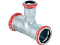 Geb. Mapress FZ T-stk 15x18 - Geberit Mapress FZ T-stykke red. d15mm d1=18mm d2=15mm