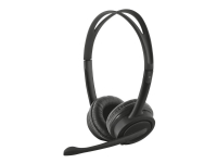 Trust Mauro USB Headset - Headset - fuld størrelse - kabling - sort