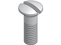 Skrue standard M6X10 pose 100 stk - (100 stk.)