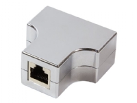 LogiLink T-Adapter - Netværk-splitter - RJ-45 (hun) til RJ-45 (hun) - afskærmet