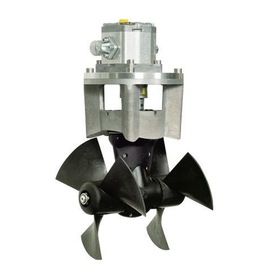 Max Power Bovpropel 225 Hydraulisk Duo, Komposit, Grå/Sølv