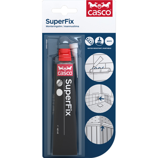 Casco SuperFix Lim 40 ml tube Hvid