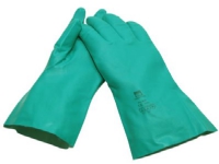 Gummihandske Chemitril str. 9 - Nitril/NBR - Tykkelse 0.38mm - Længde 33cm