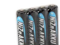 Ansmann 1322-0005, Genopladeligt batteri, Nikkel-zink (NiZn), 1,65 V, 4 stk, 1500 mAh, Sort, Blå