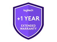 Logitech Extended Warranty - Support opgradering - udskift eller reparer - 1 år (fra udstyrets oprindelig købsdato) - skal købes inden for 30 dage af