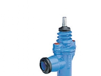Vinkelventil 40mm-2 nippel - GG-20. Hawle