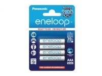 Panasonic eneloop BK-4MCCE - Batteri 4 x AAA - NiMH - (genopladelige) - 750 mAh