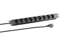 EFB Elektronik EK631DE.1, 2 m, 9 AC stikkontakt(er), Indendørs, Type C, IP20, 1,5 mm²
