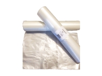 Affaldsposer, 50 L, 35 x 85 cm, 30 my, klar, rulle a 25 stk.