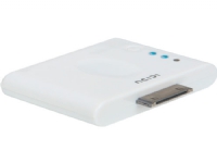 ICIDU - Ekstern batteripakke - Li-pol - 1500 mAh - sort - for Apple iPad/iPhone/iPod