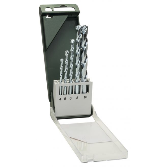 Bosch Murborsæt Ø4-10mm 5 Stk - 2609255460