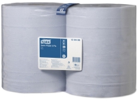 Aftørringspapir Tork Basic W1 blå 2-lags 340m - (2 ruller)