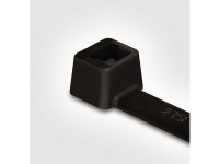 Hellermann Tyton T120R(E), Polyamid, Sort, 10 cm, 1 hoved(er), 38,7 cm, 7,6 mm