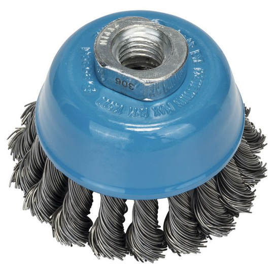 Bosch Kopbørste Flettet Ø75mm M14 - 2609256503