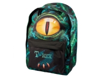 Valiant Dino Backpack with square front zipped pocket