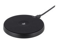 DELTACO QI-1028 - Trådløs opladningsmåtte - 10 Watt - sort
