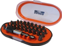 BAHCO Bitssæt 1/4 med 31 dele Phillips®PH kærv: PH1,PH2,PH3 Pozidriv®PZ kærv: PZ1,PZ2,PZ3 Torx®boring:10,15,20,25,27,30,40