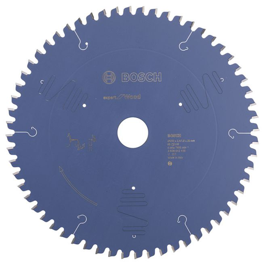 Bosch Rundsavsklinge 250x2,4x30mm 60t Exp Wood - 2608642498