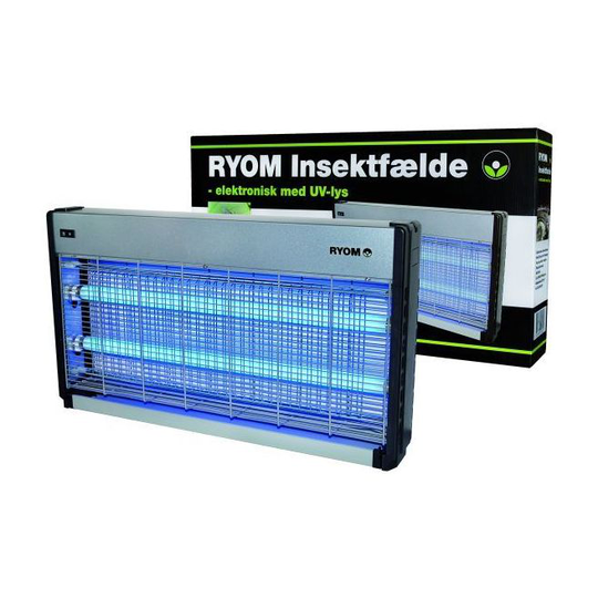Insektdræber Pl./alu.2x20w 200 M2 - 228-388-05