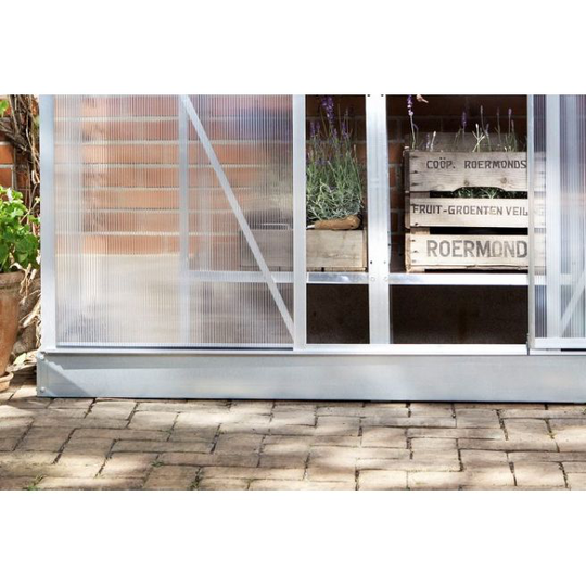 Halls Fundament sort til Altan 3 1,3m² til drivhus