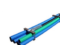 Sivestreng 110mm. 1x15m - komplet. for gravitation. Wavin PE