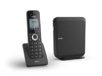 Snom M215 SC, IP telefon, Sort, Trådløs håndsæt, Bord/Væg, 50 m, 6 Linier