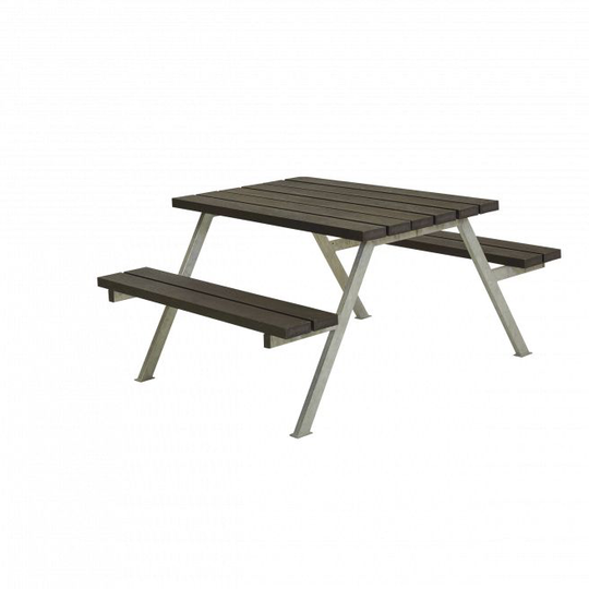 Plus Alpha Bord/Bænkesæt - 118 cm - Genbrugsplast