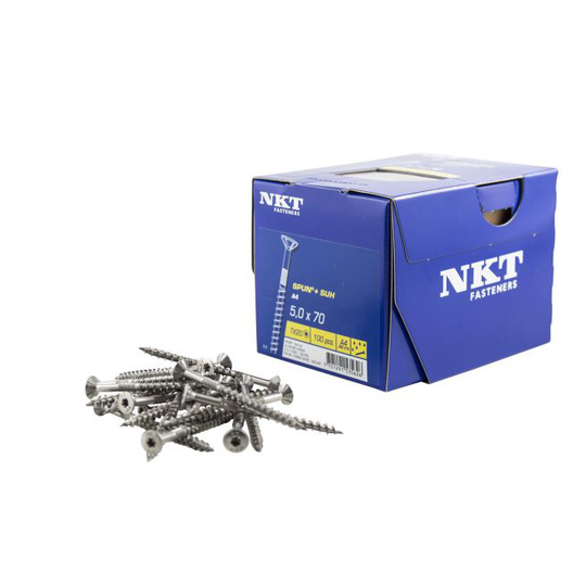 ITW SPUN®+ SUH, Rustfrit Kv. A4 - Universalskrue - 6,0 x 120 - 153568