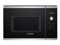 Bosch Serie | 6 BFL554MS0 - Mikrobølgeovn - til indbygning - 25 liter - 900 W - rustfrit stål