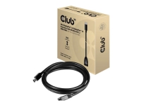 Club 3D - DisplayPort forlængerkabel - Mini DisplayPort (han) til DisplayPort (hun) - DisplayPort 1.4 - 1 m - 8K support