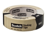 3M 2010-36C, Almindelig maskeringstape, Beige, Grov, Glat, 1 dage, 50 m, 36 mm