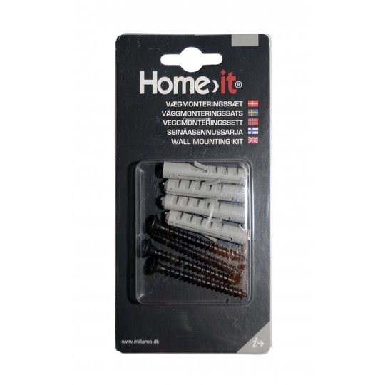Home-it Vægmonteringssæt til Slim/Maxi/Rack - sort