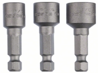 Bosch TOPNØGLESÆT MAGNET TOMME 50MM 3 STK