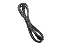 CableMod PRO ModMesh RT-Series - Strømkabel - 8 pin PCIe-strøm (han) - 60 cm - formet - kulsort