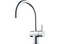 IDEAL STANDARD Børma A1 etgrebs køkkenarmatur m/høj C-svingtud med 200 mm fremspring, flexslanger og temperaturregulering