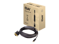 Club 3D - Adapterkabel - USB-C han til HD-15 (VGA) han - 5 m - aktiv