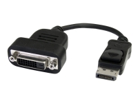 StarTech.com DisplayPort to DVI Adapter - Active Conversion - 1920x1200 - DP to DVI Single Link Converter for DVI-D Display (DP2DVIS) - DisplayPort a