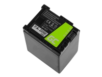 Green Cell - Batteri - Li-Ion - 2250 mAh - for Canon XA10 iVIS HF G10, HF S10, HF11 VIXIA HF G10, HF M40, HF M400, HF M41