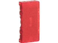 LAURITZ KNUDSEN Fuga® LED halv lampe for lampeholder 250V rød.