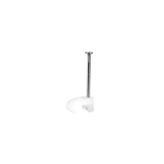 Ledningsclips Flad 3 x 5 Klar, 100 stk.